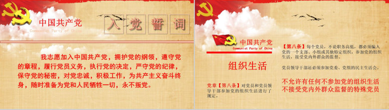 中国共产党章程学习解读PPT模板-20