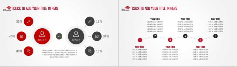 动态中国联通工作汇报PPT模板-12