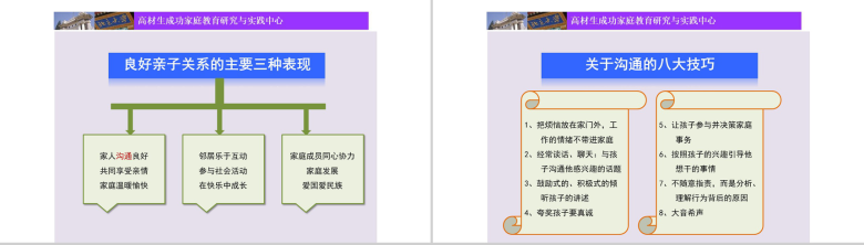 和谐的学习型家庭构建家庭教育PPT模板-8