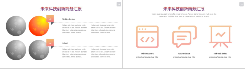 未来科技创新商务汇报PPT模板-10
