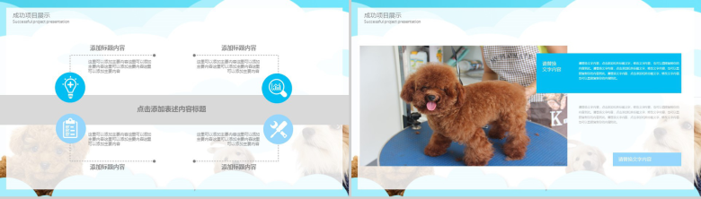 宠物美容店行业报告商务总结PPT模版-9