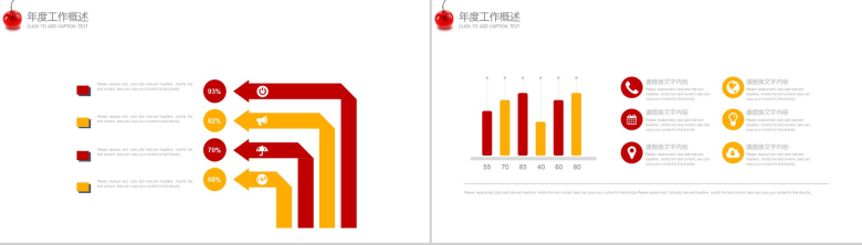 水果樱桃产品宣传工作汇报PPT模板-9