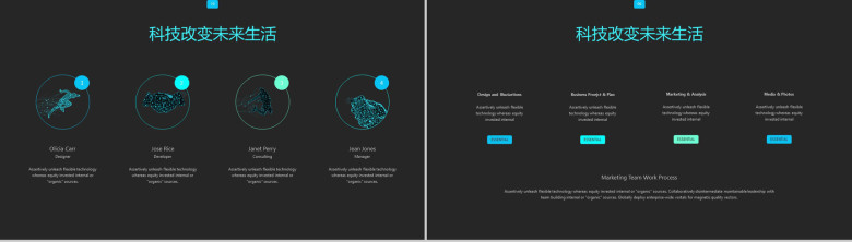科技改变生活科技时代PPT模板-3