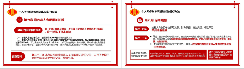 个人所得税法实施条例法律法规PPT模板-20