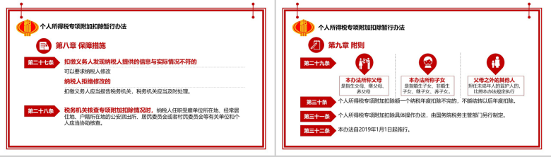 个人所得税法实施条例法律法规PPT模板-22