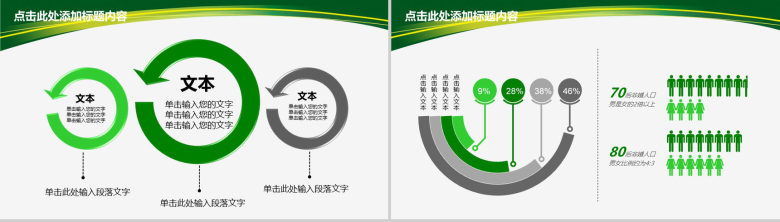 动态邮政储蓄银行会议报告年终汇报PPT模板-4