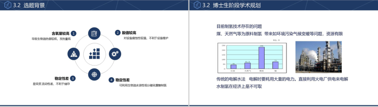 简约大学博士入学复试报告演讲汇报PPT模板-10