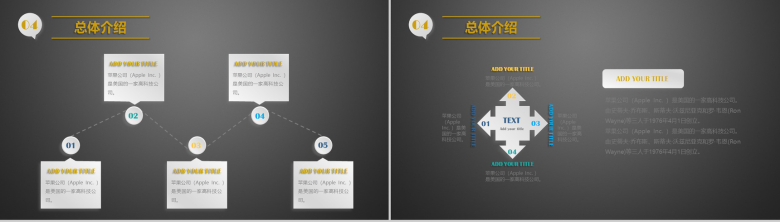 灰色微粒体风格工作汇报述职报告PPT模板-14