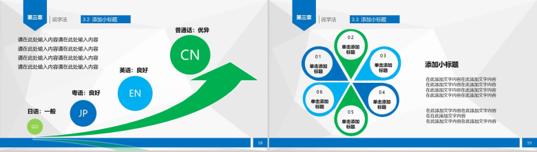 教师演讲报告应聘教师说课PPT模板-10