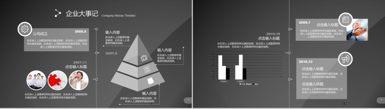 黑色简约公司介绍企业宣传PPT模板-2