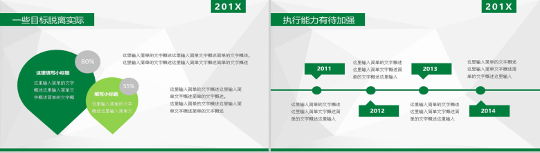 绿色简约年终总结会议报告工作汇报PPT模板-11