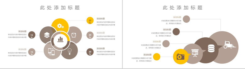 咖啡背景创意设计毕业论文答辩PPT模板-10