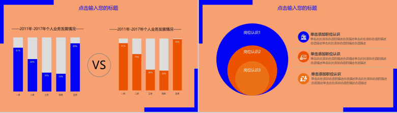 橙色简约大气工作总结数据报告PPT模板-6