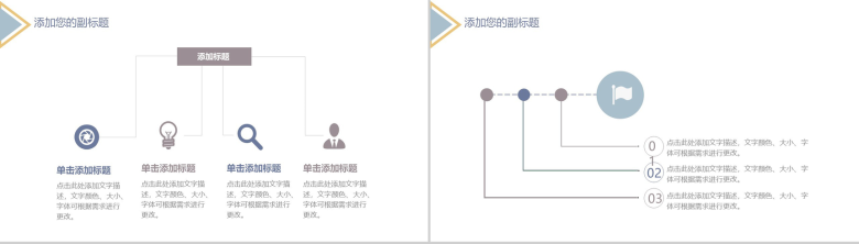 白色简约三角形设计个人年度总结汇报PPT模板-3