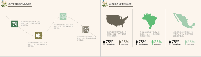 森系文艺2020毕业答辩通用教育PPT模板-3