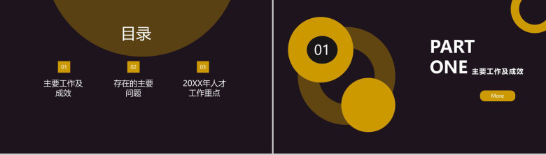 黑色典雅大气县发改委工作述职报告PPT-2