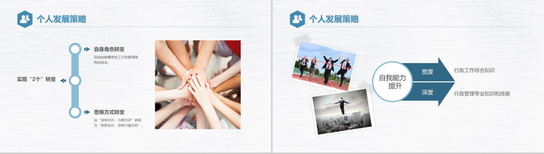 简约精致行政经理年终述职报告PPT模板-13