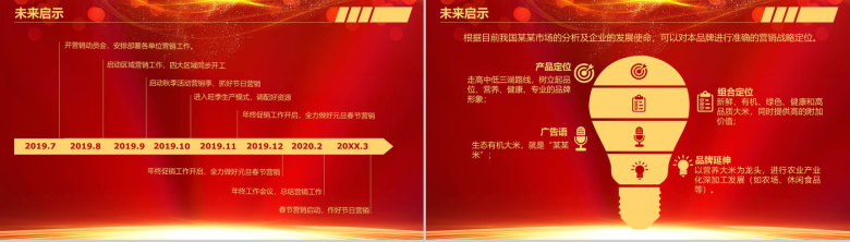双十一狂欢节！喜庆大气电商销售分析总结报告PPT模板-10