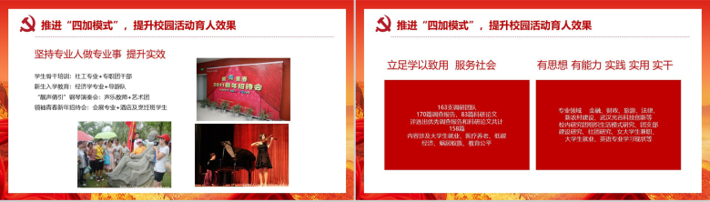 构建服务青年学生全面发展团委述职报告PPT模板-6