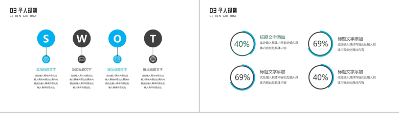 打造职业未来规划精彩人生大学生职业规划PPT模板-7