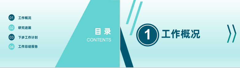 绿色极简风格医学医疗计划工作辞职报告PPT模板-2