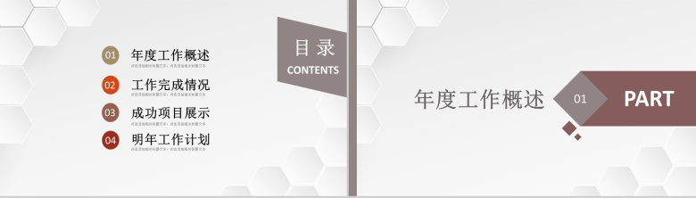 集团企业员工年终总结工作总结述职审计报告PPT模板-2