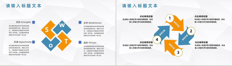 市场战略分析SWOT案例分析整理知识培训通用PPT模板-3