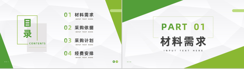 企业员工材料采购工作总结与计划公司职员工作述职报告通用PPT模板-2
