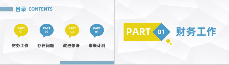 大气企业财务部管理工作汇报公司年度工作总结计划通用PPT模板-2