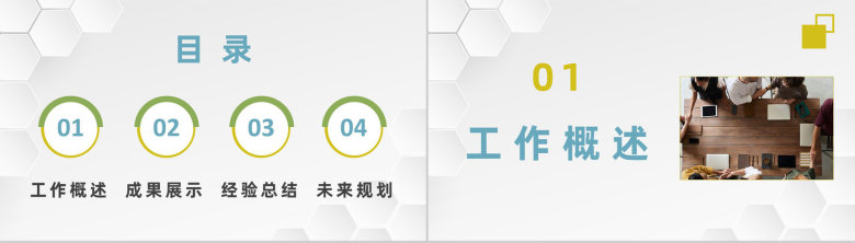 互联网公司员工转正述职实习汇报个人工作业绩能力展示PPT模板-2