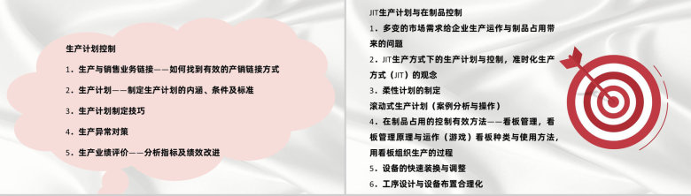 企业PMC生产计划与生产进度的控制管理职责通用PPT模板-3