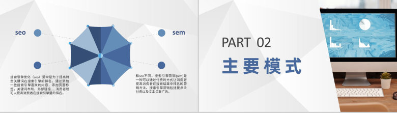 互联网行业网络推广方案网络运营策划工作汇报PPT模板-4