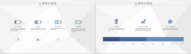 上市公司财务部审计项目工作总结年度总结工作汇报PPT模板-4