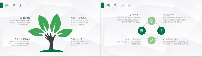 三下乡活动扶贫扶弱暑期社会实践心得体会PPT模板-4