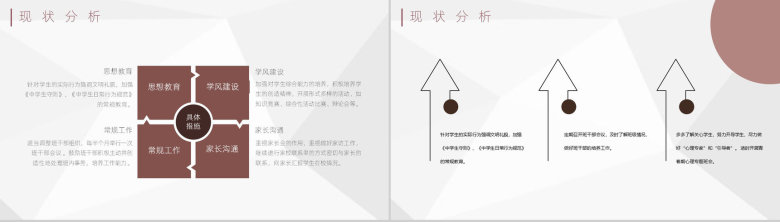 学校教师说课学情分析教学评价工作汇报总结PPT模板-4