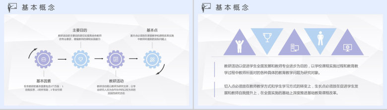 大学教师教育教研活动记录教学设计内容总结汇报PPT模板-4