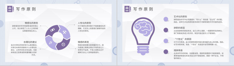 企业员工离职申请交接个人原因辞职报告范文PPT模板-5