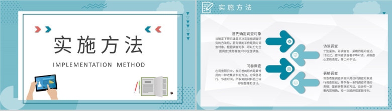 专题调研方案汇报研究性学习报告分析工作总结PPT模板-7