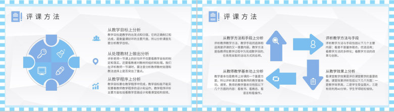 中学教师听课评课记录汇报教学评价建议总结PPT模板-3