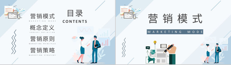企业营销部门员工技能培训市场营销课程总结PPT模板-2
