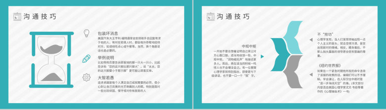 沟通交流技巧培训团队成员有效公司团队建设培训总结PPT模板-3