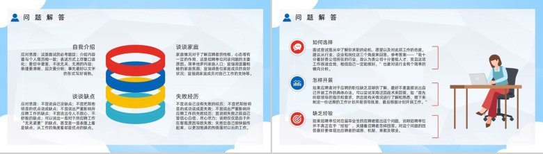 应届毕业生求职面试技巧培训个人求职应聘简历内容宣传培训PPT模板-7