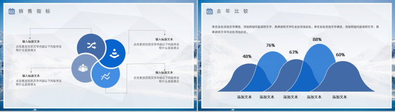 销售部年中总结大会策划方案个人上半年年终工作总结报告PPT模板-6