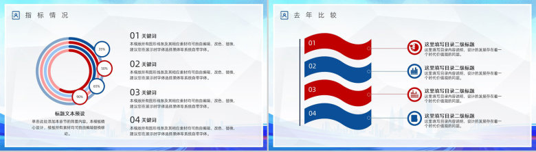 追求梦想企业述职报告PPT模板-8