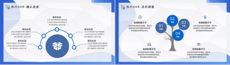 OKR工作法学习总结目标管理概念意义培训心得体会PPT模板-9