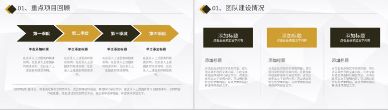 企业年中总结年终总结上半年工作汇报述职报告完整框架PPT模板-4