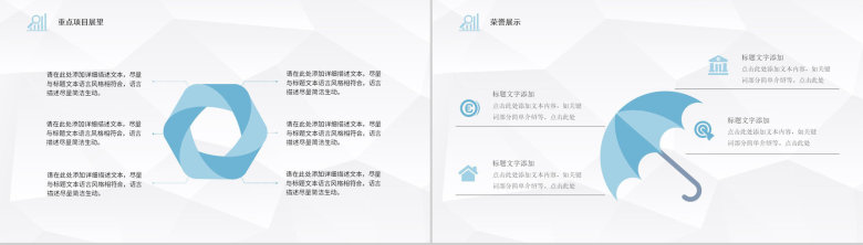 简约项目策划新闻发布会工作报告PPT模板-8