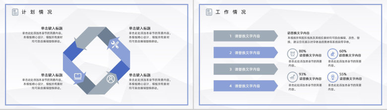 简约幼儿园小班教育工作总结老师学期教学情况总结汇报PPT模板-5