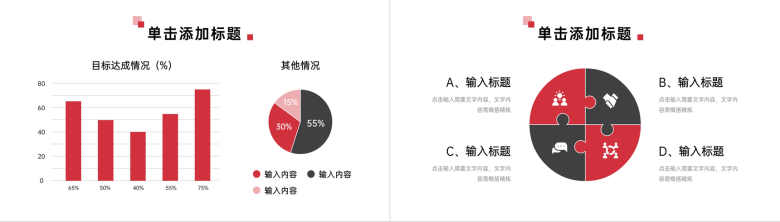 部门员工个人季度工作计划汇报演讲项目情况总结PPT模板-3