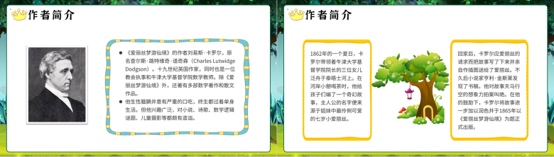 刘易斯卡罗尔《爱丽丝漫游奇境记》儿童文学导读作品艺术特色赏析PPT模板-8